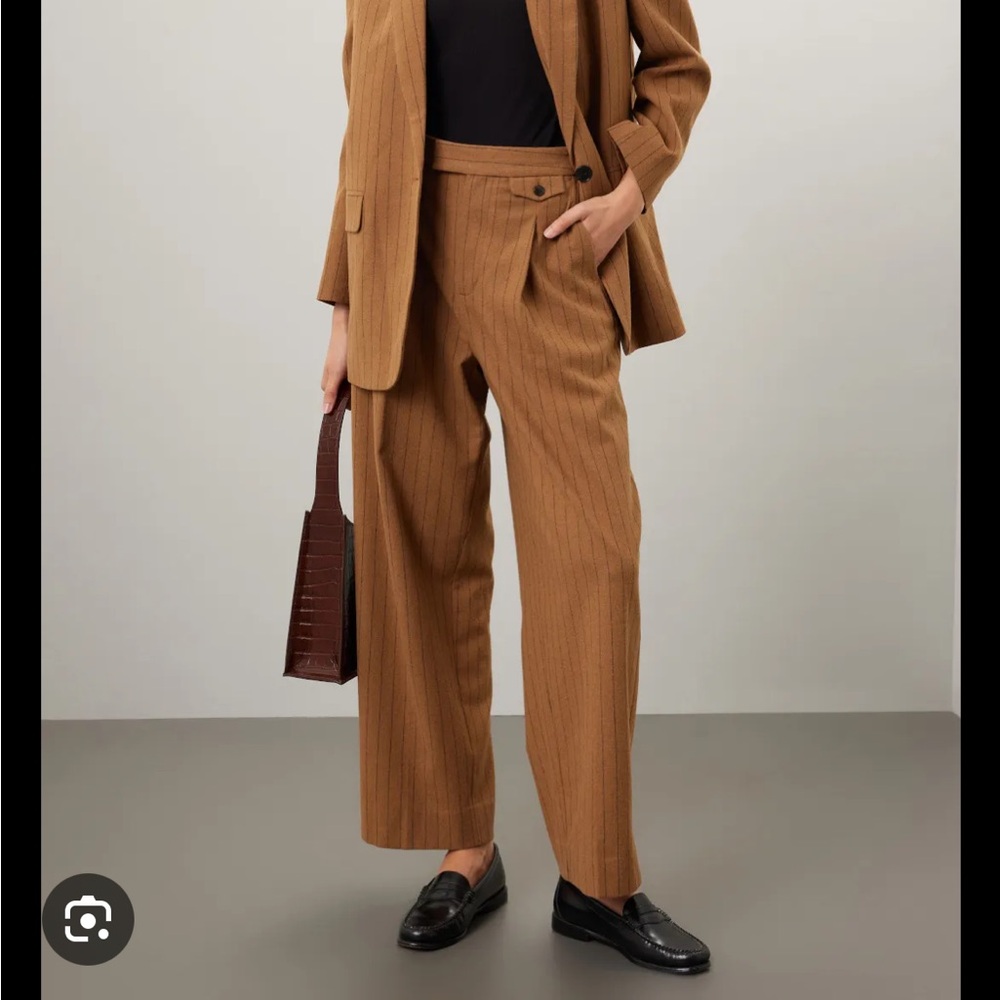 *NWT* Madewell - The Rosedale High-Rise Straight Pant in Pinstripe
